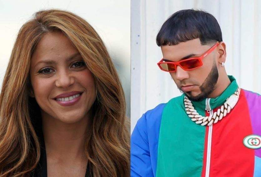 Shakira y Anuel AA. Fuente: (Instagram)