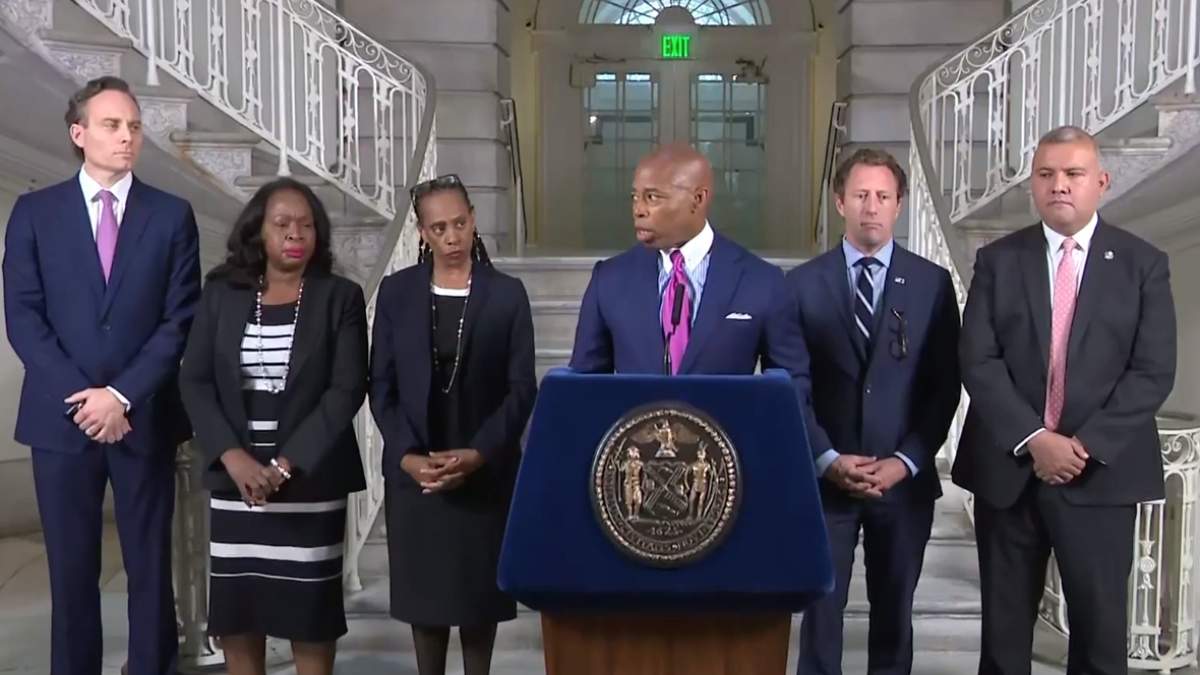 Eric Adams, alcalde de Nueva York