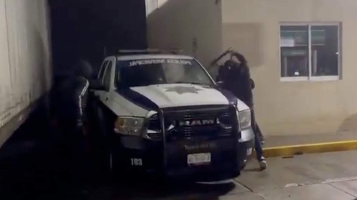 Momento de la agresión