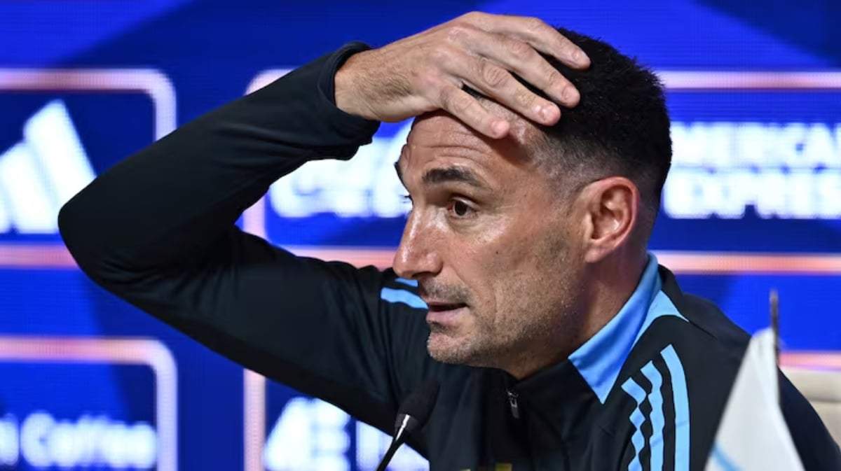 Lionel Scaloni Fuente: (X)
