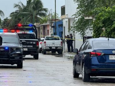 Balean vehículo del hermano del periodista Rubén Pat, asesinado en Playa del Carmen