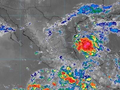 Lluvias torrenciales continuarán este miércoles en el sureste del país: SMN