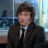 El exabrupto de Javier Milei en una conferencia en Uruguay