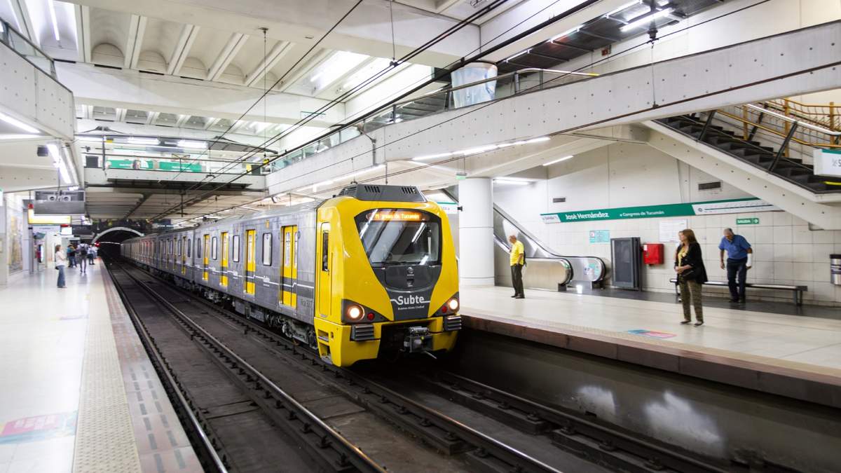 Continúan las obras de renovación en el subte. Fuente: (X)