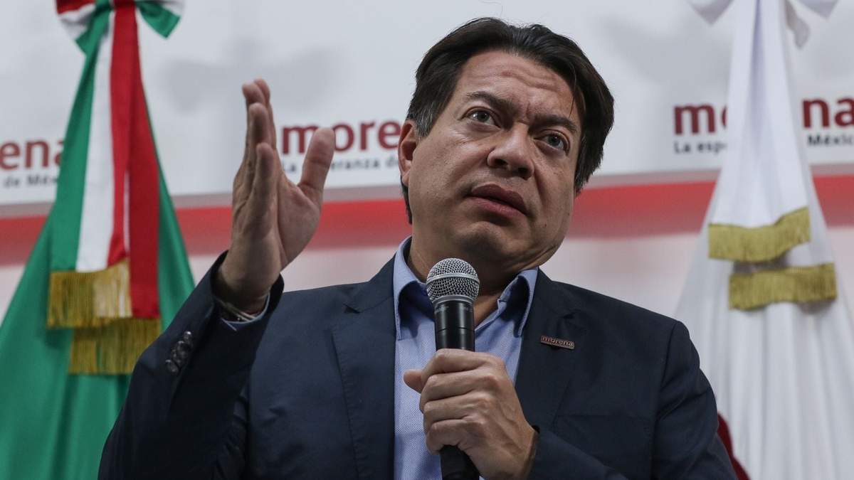 El líder nacional de Morena, Mario Delgado