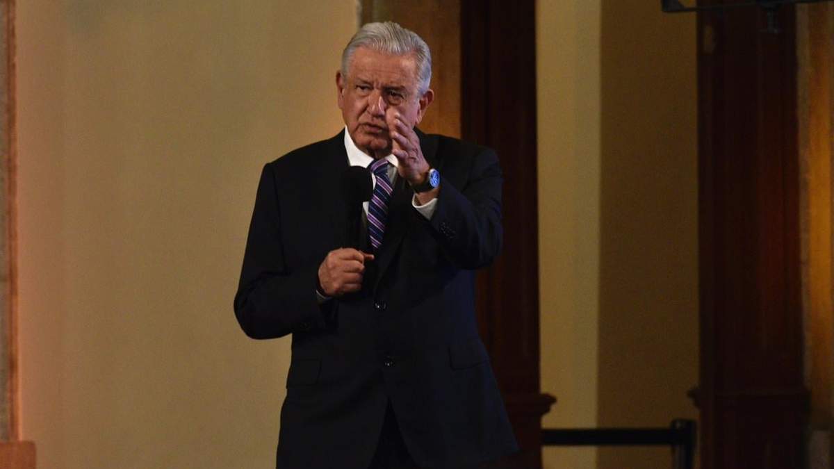 El presidente López Obrador