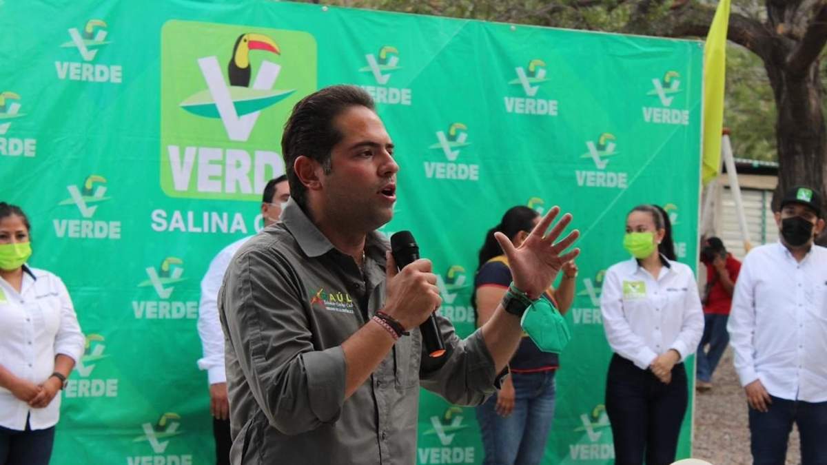 El senador del Partido Verde