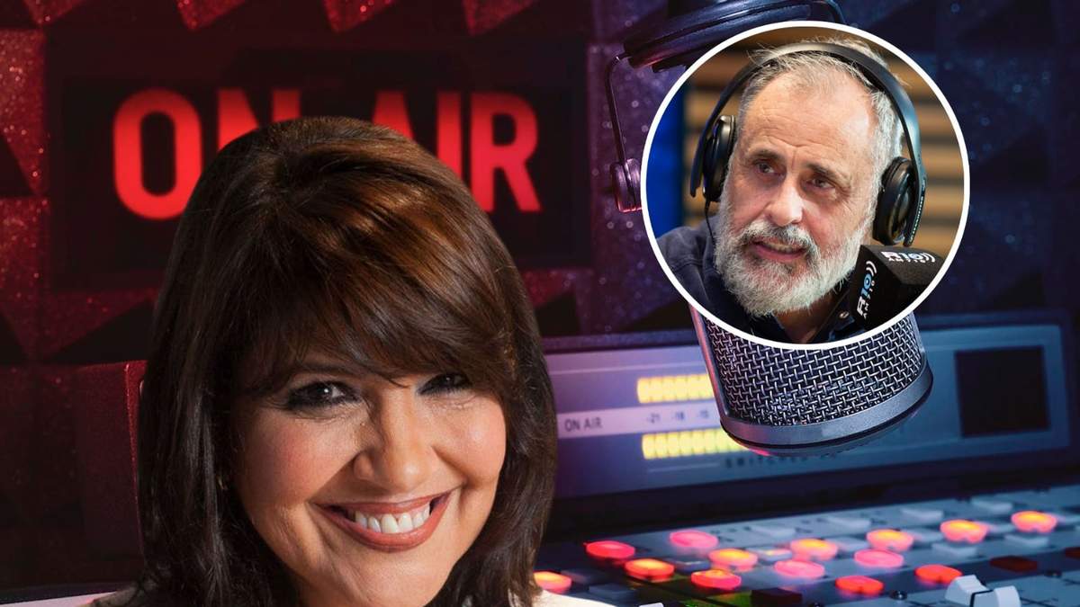La Negra Vernaci y Jorge Rial. Fuente: (Minuto Neuquén)
