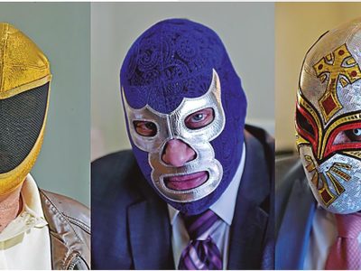 Luchadores a la política: sin máscara no hay luchador... ni candidato