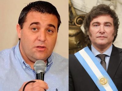La insólita broma de un dirigente de AFA a Javier Milei tras la cadena nacional