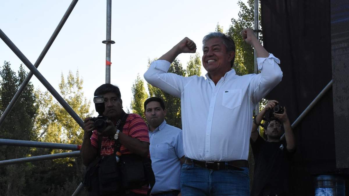 Rolando Figueroa, candidato a gobernador. Fuente: (Prensa Figueroa)