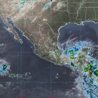 La depresión tropical “Lisa” avanza hacia el sur de México