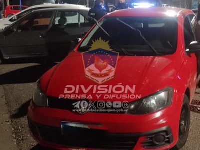 Policías persiguieron un auto robado y descubrieron que llevaba cocaína