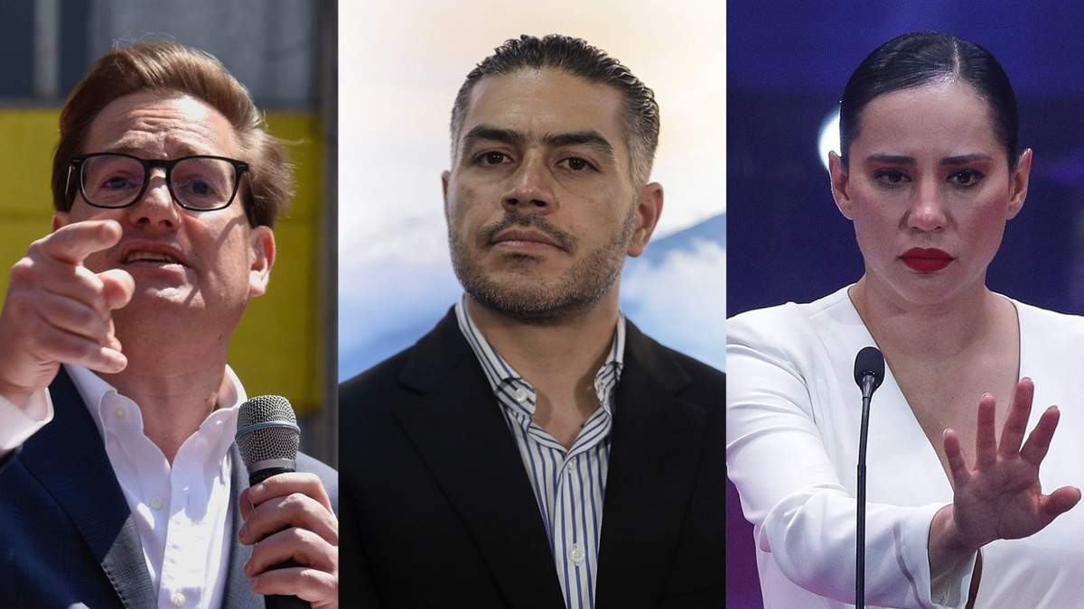 Chertorivski, Harfuch y Sandra Cuevas