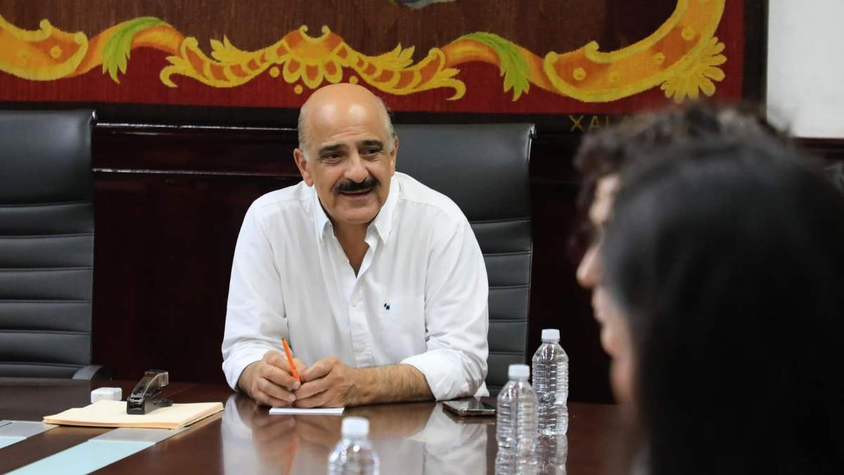 El secretario de Gobierno de Veracruz, Ricardo Ahued