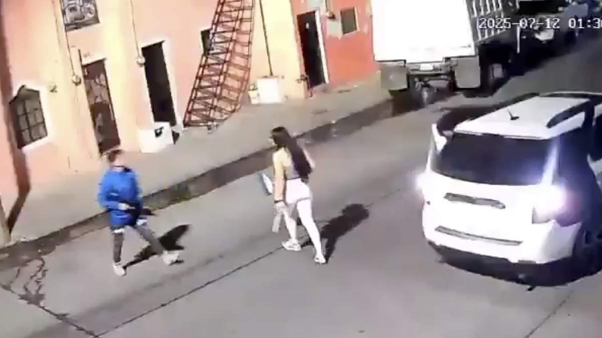 El video captado en redes sociales