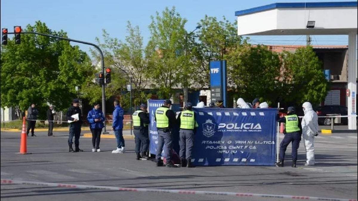 La muerte ocurrió en Av del Trabajador y Moritán. Fuente: (LMNqn)