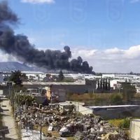 Se desploma e incendia avioneta cerca del aeropuerto de Toluca (Video)