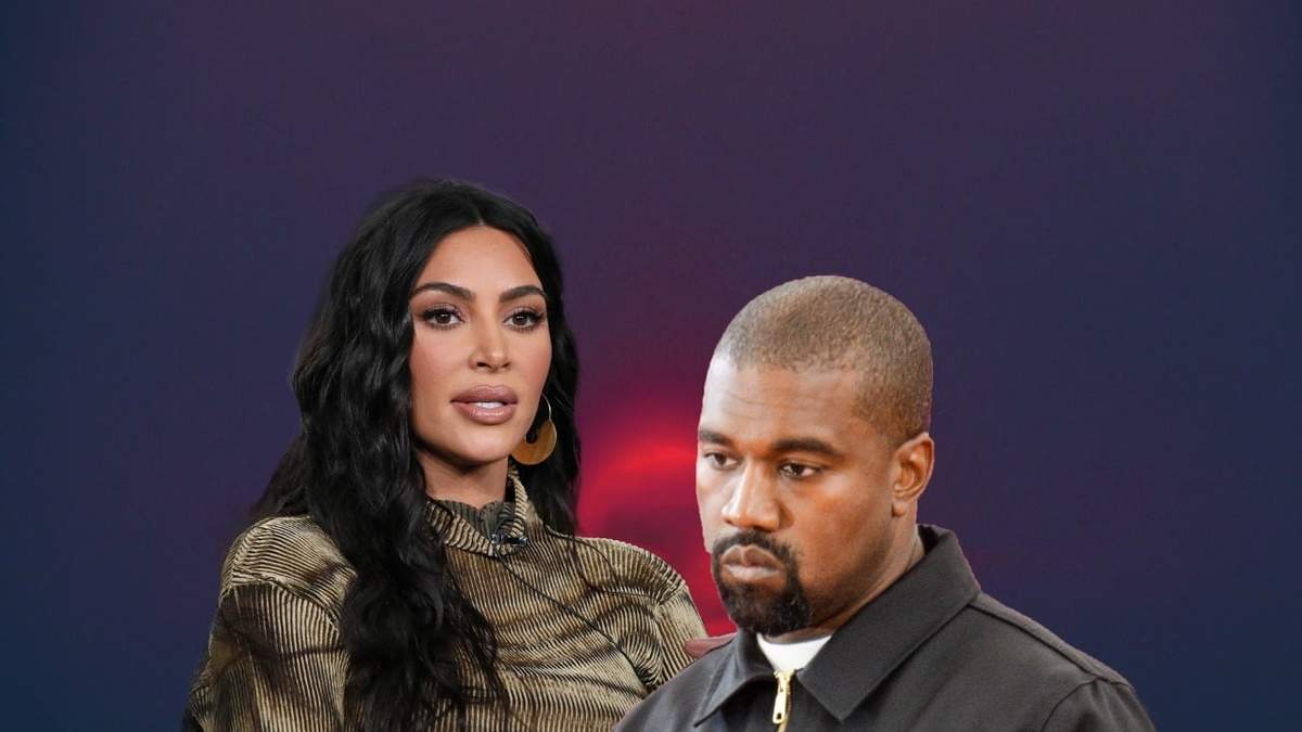 Kim Kardashian y Kanye West. Fuente: (Minuto Neuquén)