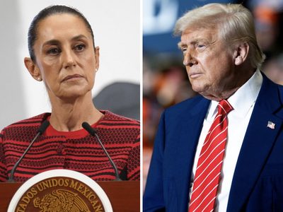 Peso cede después de que Trump y Sheinbaum no se reunieron