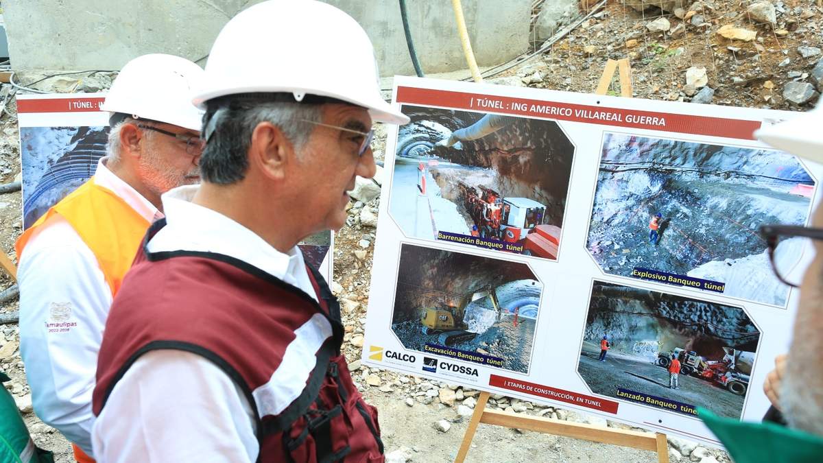 Supervisa gobernador avance de carretera Mante-Ocampo-Tula