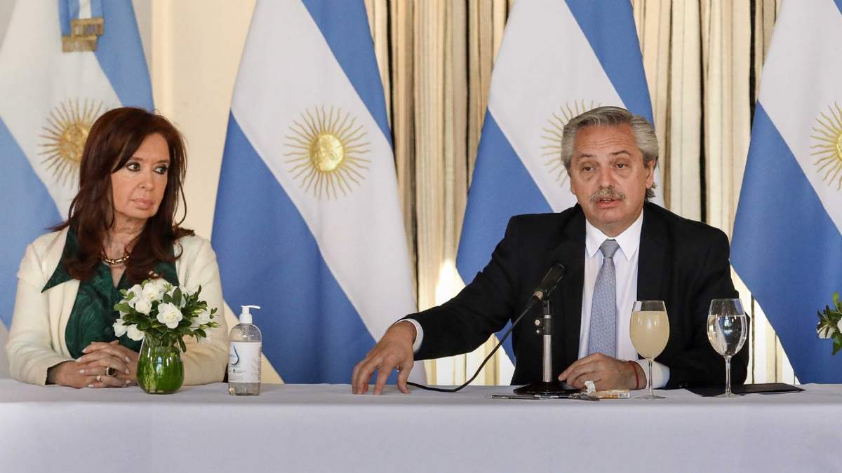 Cristina y Alberto Fernández. Fuente: (Twitter)