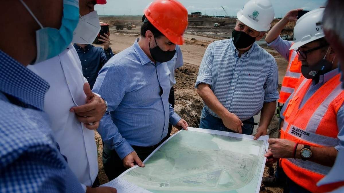 Darío Martínez visitó la provincia de Corrientes. Fuente: (Twitter)