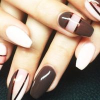 Nail Art otoño 2025: diseños de uñas latte que combinan con todo y quedan bien en uñas largas y cortas