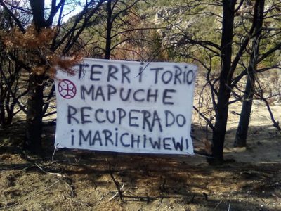 Ordenaron el desalojo de la comunidad mapuche en Cuesta del Ternero