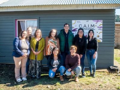 Aluminé reinauguró el Centro de Atención Integral de las Mujeres víctimas de violencia de género