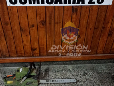 Recuperaron herramientas robadas luego de un allanamiento en San Martín de Los Andes