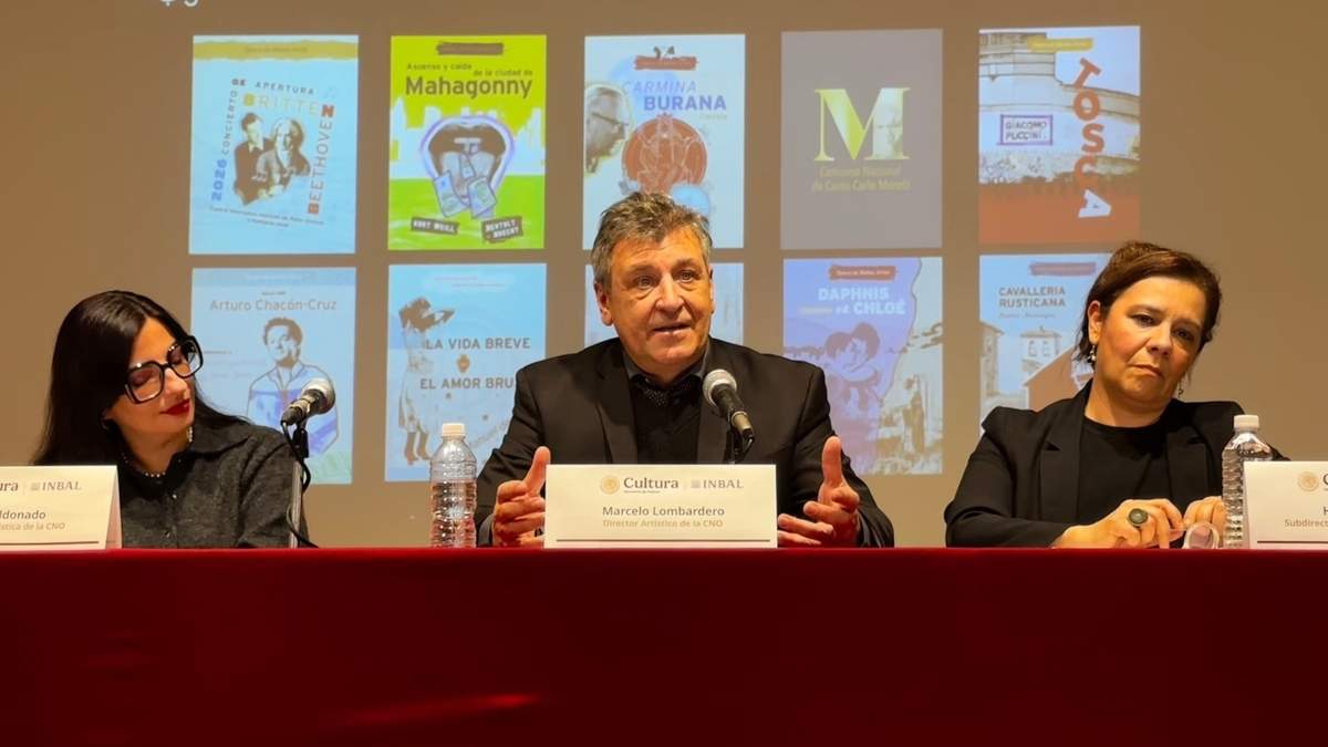 La presentación del programa de la Compañía Nacional de Ópera