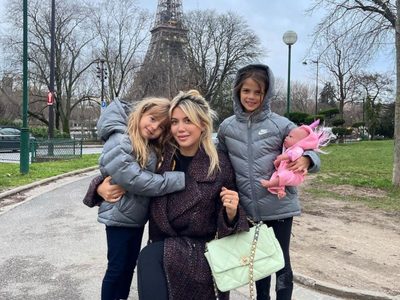 Wanda Nara mostró el look temático del cuarto de sus hijas