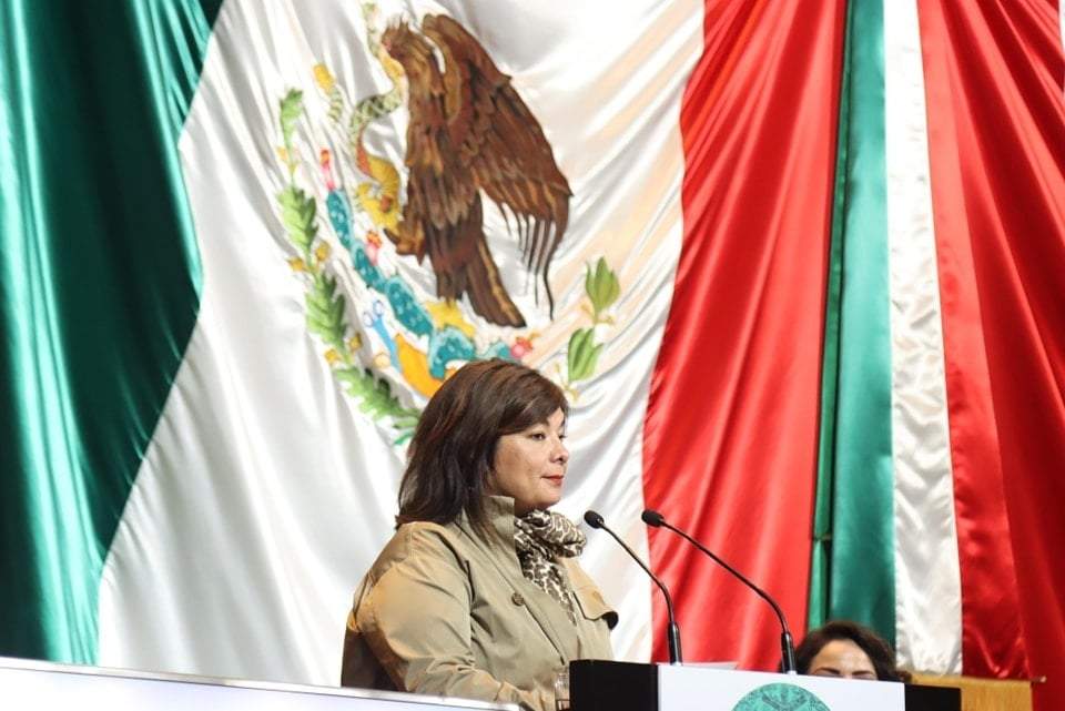 La diputada morenista, Meggie Salgado
