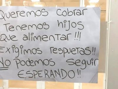 Trabajadores del hospital denuncian a empresas que los contratan y a la “mafia gremial”