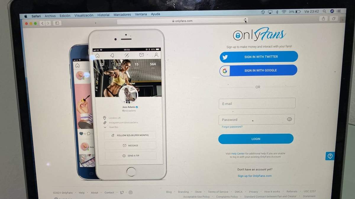La plataforma OnlyFans