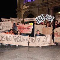 Trabajadores del INBA e INAH van contra impagos y condiciones laborales