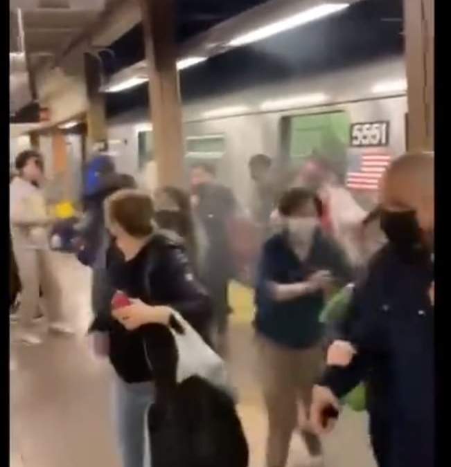 Tiroteo en metro de Nueva York