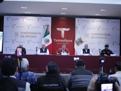 Presenta Tamaulipas informe de reducción en todos los delitos