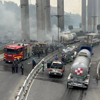 Sube a 20 el número de personas muertas por la explosión de pipa de gas en Iztapalapa
