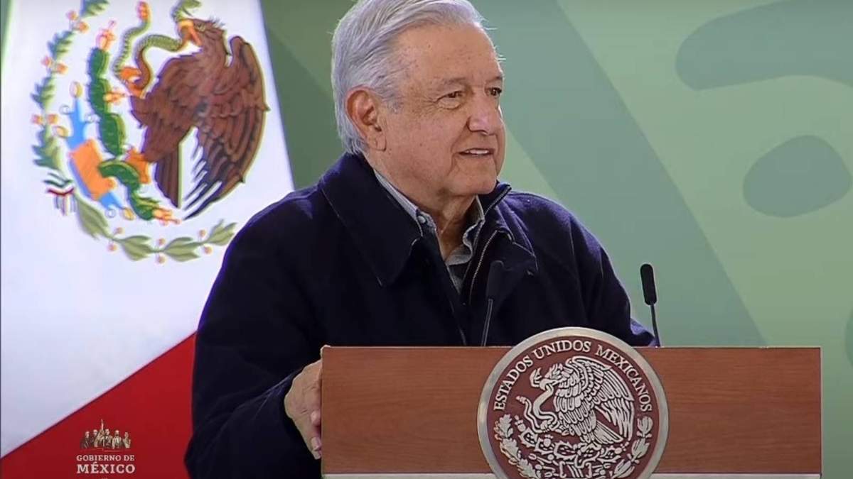 El presidente López Obrador