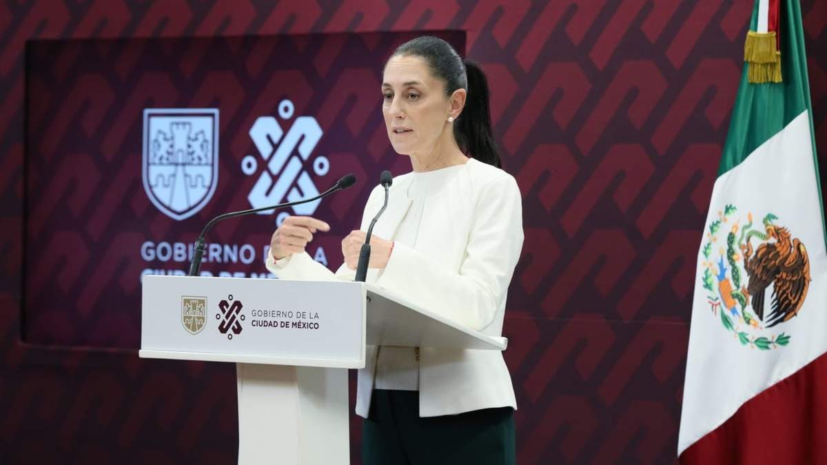 La jefa de gobierno, Claudia Sheinbaum