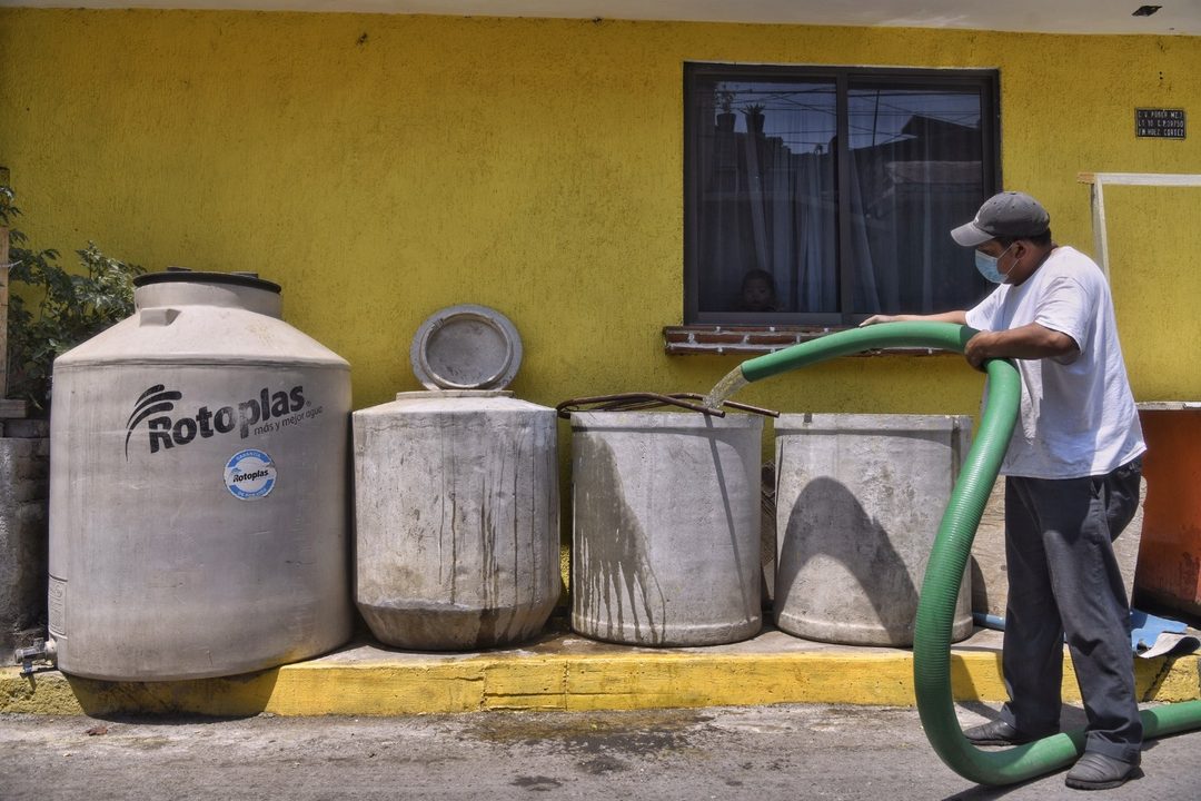 Falta de agua Foto Octavio Gómez