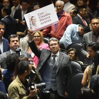 “No la vamos a dejar sola”: Monreal ratifica respaldo de Morena a la reforma electoral de Sheinbaum