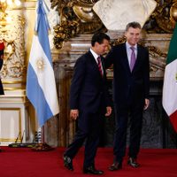 'Malvenida' a Peña en Argentina