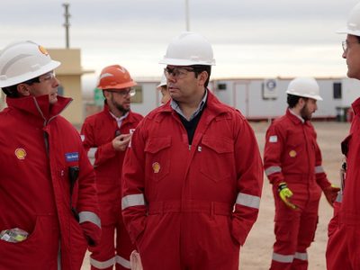 El ministro Alejandro Monteiro visitó Vaca Muerta