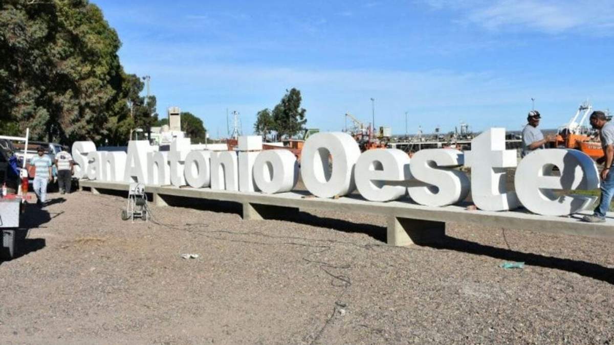 Puerto de San Antonio Oeste. Fuente: (Twitter)
