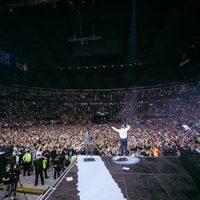 Residente, consignas que hicieron temblar al Palacio de los Deportes