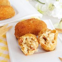 Con el pollo que te sobró: prepará las croquetas que se hacen en 5 minutos y con 4 ingredientes
