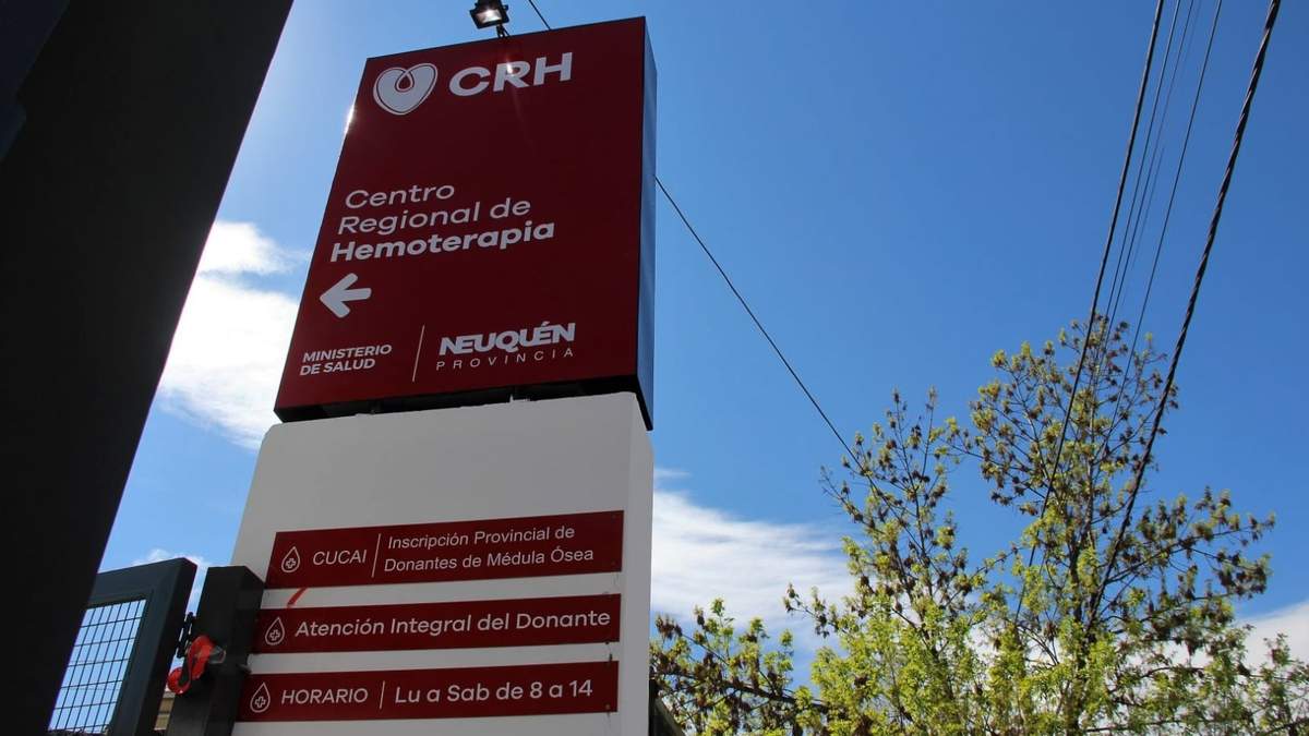 Centro Regional de Hemoterapia desde donde distribuyen la sangre donada. Fuente: (Facebook)